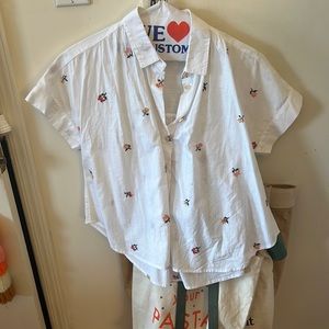 Madewell button down, like new!